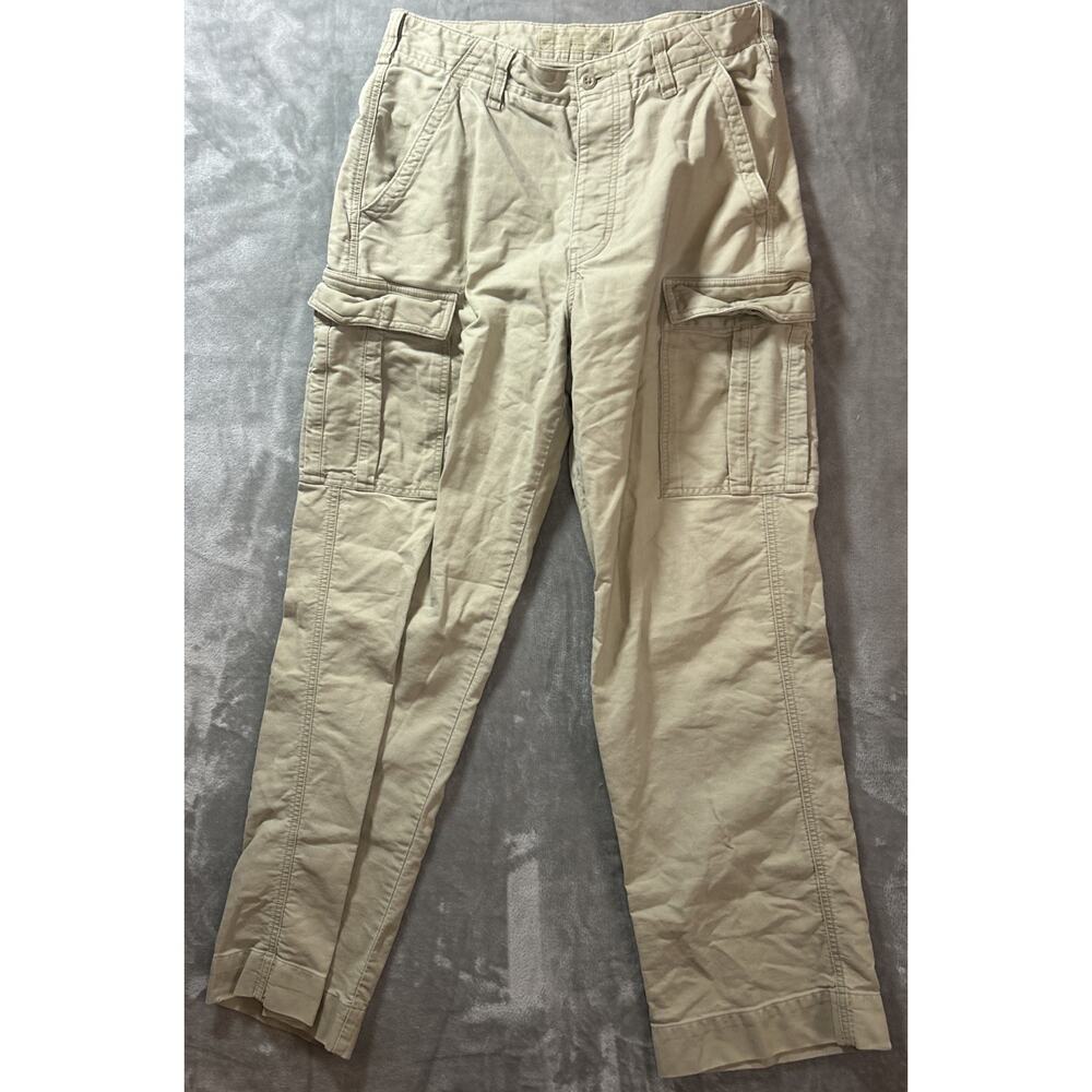American Eagle Cargo Pants Mens 32x34 Beige Streetwear Skater Academia Americana
